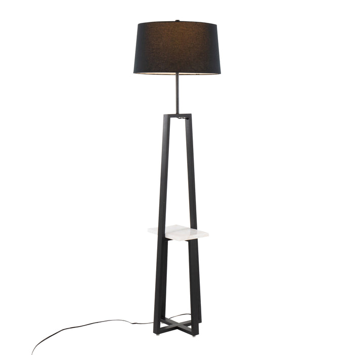 Cosmo - Shelf Contemporary / Glam Floor Lamp