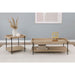 Grantham - 2 Piece Rectangular Coffee And End Table Set - Natural Furniture Max