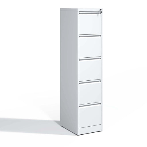 Steel Drawer Vertical File Cabinet With Lock For A4 Legal / Letter Size Home Essentials