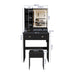 Modern Small Vanity Desk With 3 LED Lighting Modes, 3 Drawers Home Essentials