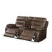 Aashi - Loveseat w/Console (Motion) ACME