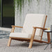 Outdoor Club Chair, Patio Lounge Chair With Removable Cushion Noble House