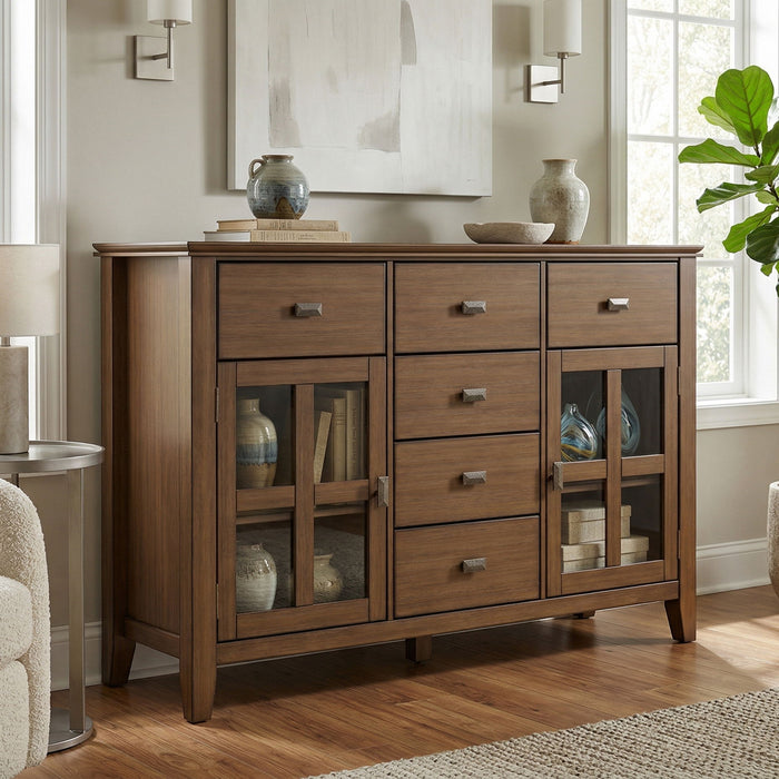 Artisan - Sideboard Buffet - Rustic Brown Simpli-Home
