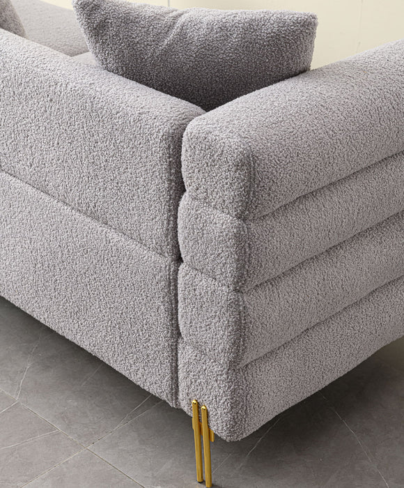 Modern Luxurious And Comfortable Upholstered Sofa