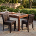 Outdoor Dining Stackable Chairs Noble House