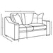 Chelan - Sloped Arm Loveseat Furniture Max