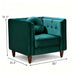 Chesterfield Accent Tufted Square Arm Side Chair US Pride