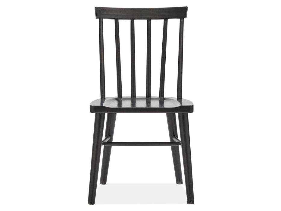 Lindon - Dark Dining Side Chair (Set of 2) - Dark Brown Magnussen Furniture