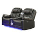 Challenger - LED Power Recliner Loveseat Matrix Furniture Group