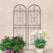 Garden Trellis, Rustproof Support For Climbing Plants Daily Nest