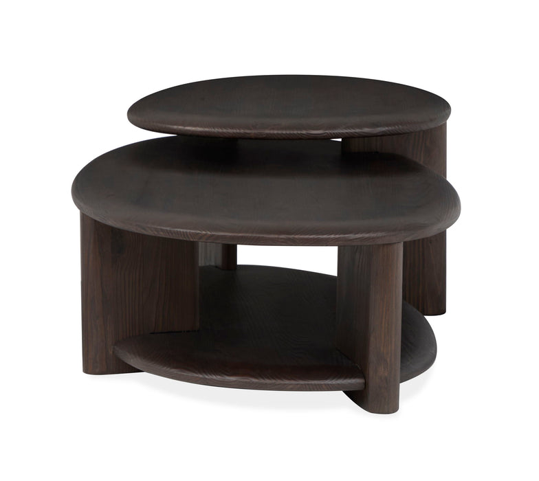 Upton - Shaped Cocktail Table Set Magnussen Furniture