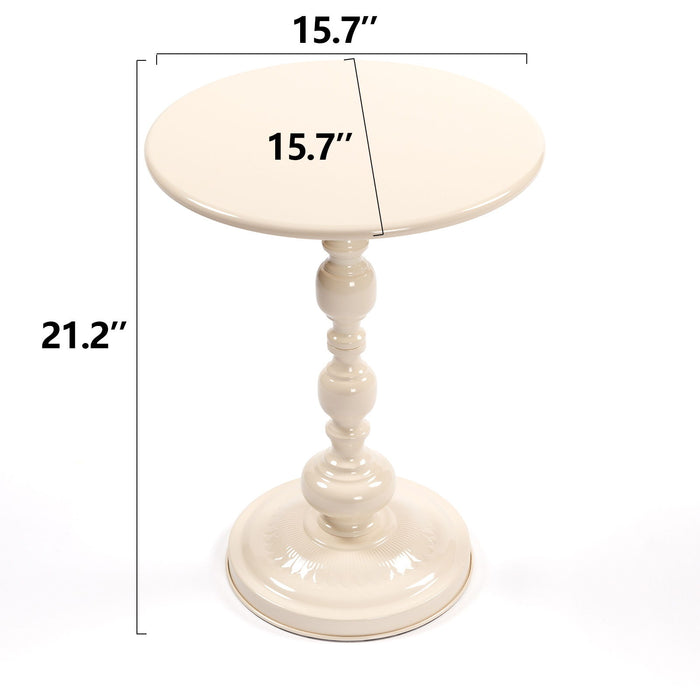 Round Side Table For Living Room Home Essentials