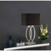Rectangular Shade Accent Lamp With 3 Way Switch - Silver Furniture Max