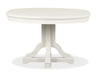 Willowbrook - Extendable 48" Round Dining Table - Egg Shell White Magnussen Furniture