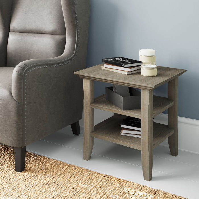 Acadian - Handcrafted End Table Simpli-Home