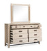 Sunset Cove - Drawer Dresser With Metal Stretchers Magnussen Furniture