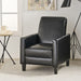 Upholstered Push Back Recliner Chair For Living Room Noble House