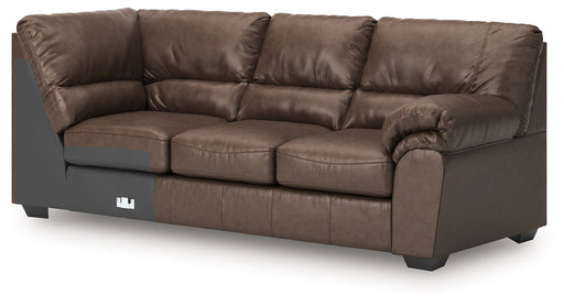WillowBend - RAF Sofa With Corner Wedge - Umber Signature Design by Ashley®