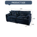 Modern Oversized Loveseat Sofa With Deep Seat And Diy Combination Home Essentials