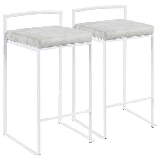 Fuji - Simple Elegance, Contemporary Stackable Counter Stool Lumi Source