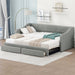 Upholstered Daybed With 2 Drawers Dreamland