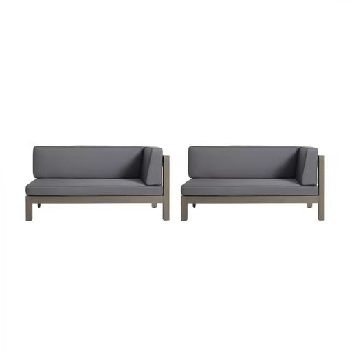 Brava - X Back Corner Bench Noble House