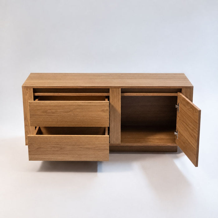 TV Stand For TVs Up To 50" With 1 Door And 2 Drawers Home Essentials