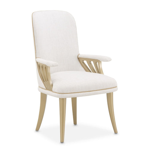 La Terrazza - Dining Arm Chair (Set of 2) - Creamy Pearl Michael Amini