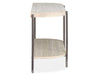 Jennings - Demilune Sofa Table - Edgecomb Gray And Weathered Antique Nickel Magnussen Furniture