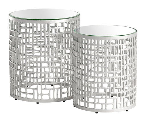 Reden - Side Table (Set of 2) - Silver Zuo Modern