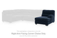 SimpleJoy - RAF Corner Chaise - Navy Signature Design by Ashley®