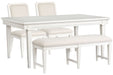Willowbrook - Extendable Rectangular Dining Table Set Magnussen Furniture