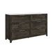 Melissa - Dresser With 6 Drawers Global Furniture USA