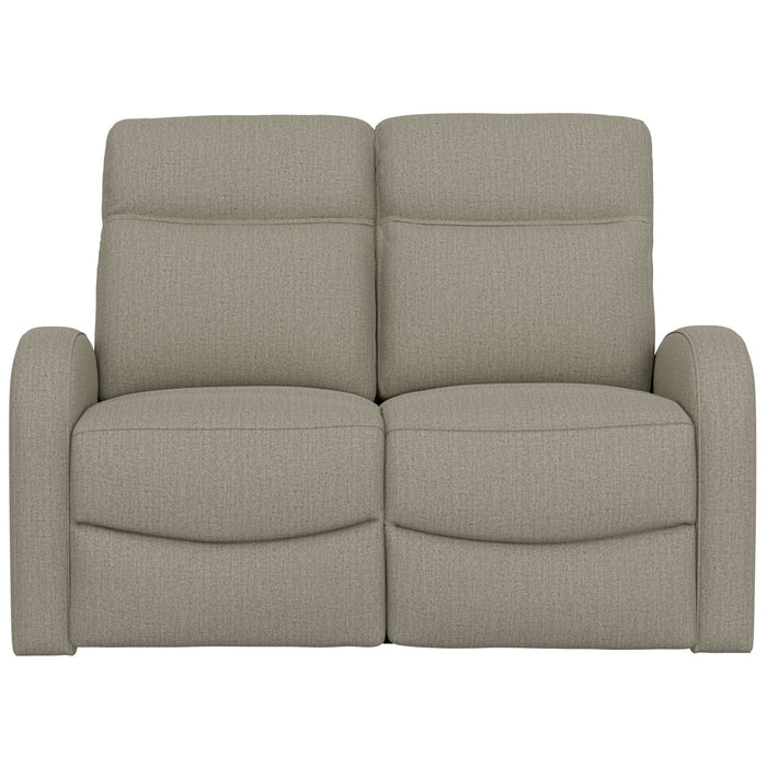 Manual Reclining Loveseat With Dual Seating Support For Living Room Emerald Home