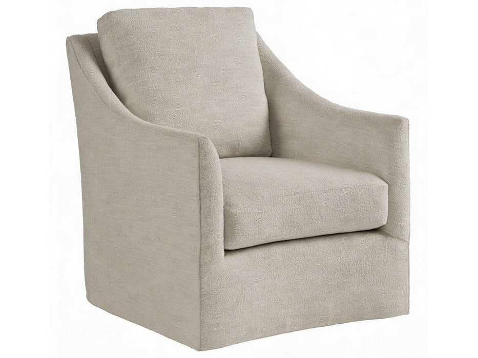 Walter - Slipcover Swivel Chair, Special Order - Beige Universal Furniture