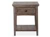 Paxton Place - Rectangular End Table - Dovetail Gray Magnussen Furniture
