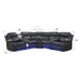 Lacrosse - Power Reclining Sectional Sofa Matrix Furniture Group