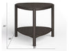 Hadleigh - Shaped Accent End Table Magnussen Furniture