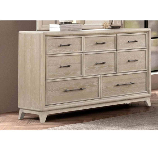 8 Drawers 1 Piece Dresser, Ample Storage Bedroom - Oak Home Essentials