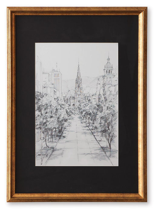 Lemmill - Wall Art - Black / White Signature Design by Ashley®