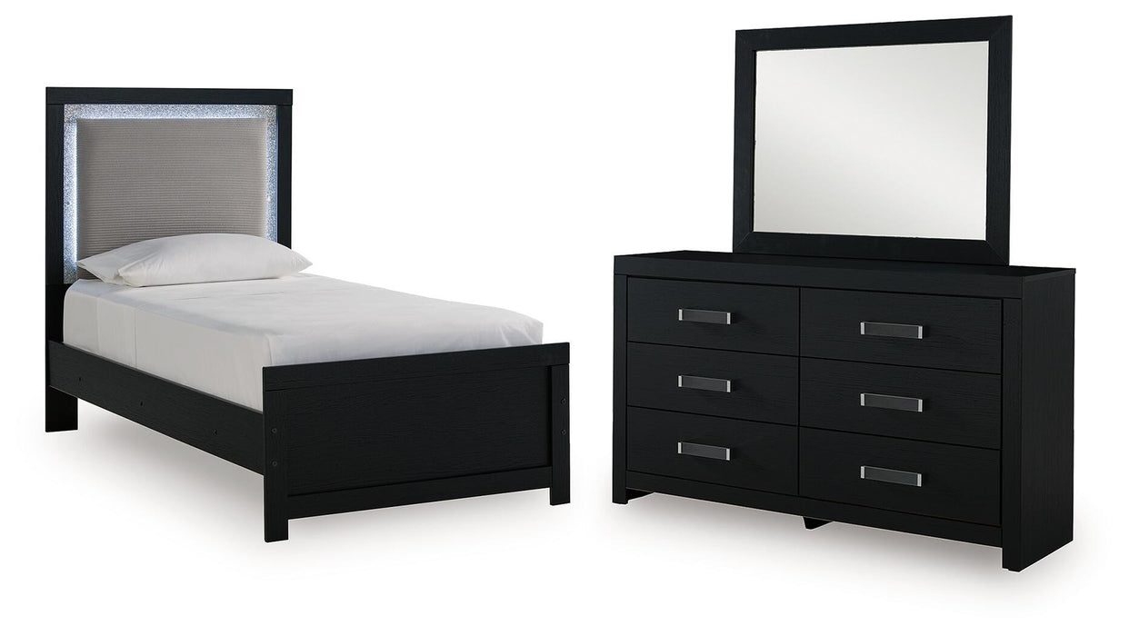 Maeling - Upholstered Panel Bedroom Set Signature Design by Ashley®
