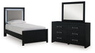 Maeling - Upholstered Panel Bedroom Set Signature Design by Ashley®