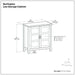 Burlington - Handcrafted Low Storage Cabinet Simpli-Home