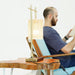 Bedroom Table Lamp With Lampshade - Bronze Ashcroft Furniture