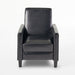 Upholstered Push Back Recliner Chair For Living Room Noble House