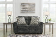 Lonoke - Loveseat - Gunmetal Signature Design by Ashley®