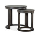 Boswell - Round Nesting End Table - Peppercorn Magnussen Furniture