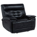 Hayden - Power Recliner With Dual Control, USB Charging Ports - Black Furniture Max