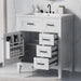 Modern Bathroom Vanity With Sink Combo, 3 Drawers, Undermount Drop-In Sink Hearth and Haven