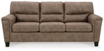 Navi - 3 Pc. - Sofa, Loveseat, Rocker Recliner - Fossil Signature Design by Ashley®